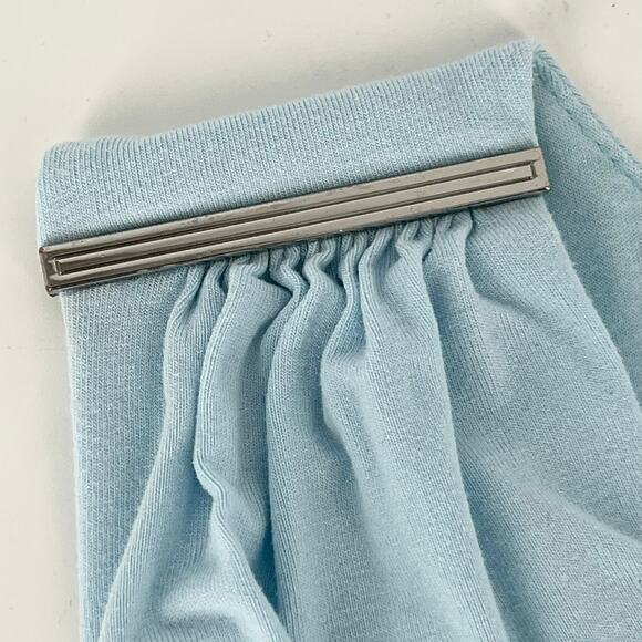 WHBM light blue twist front sleeveless top White House Black Market - Picture 4 of 7